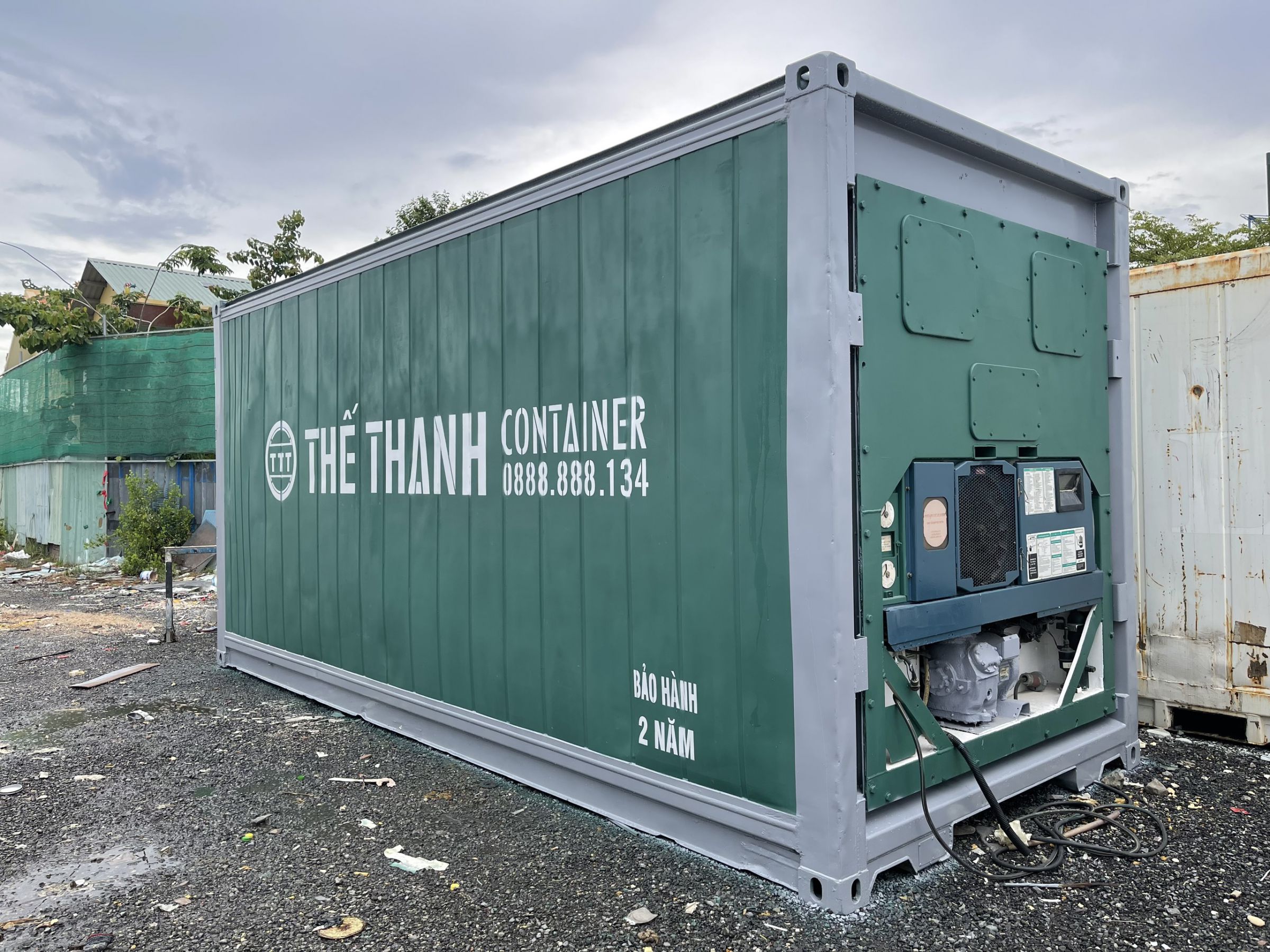 CONTAINER LẠNH 20 FEET CAO
