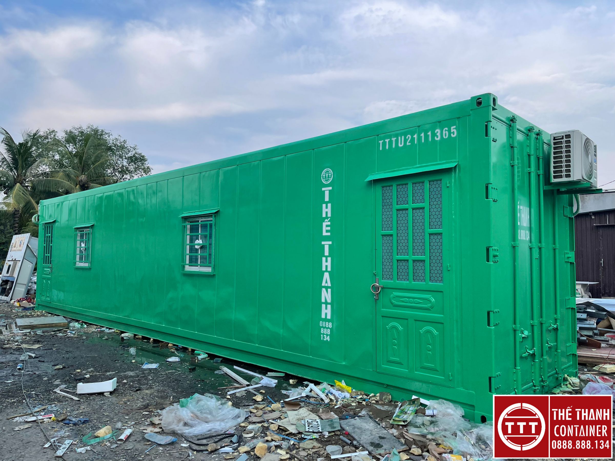 CONTAINER VĂN PHÒNG 40 FEET TỪ CONTAINER LẠNH